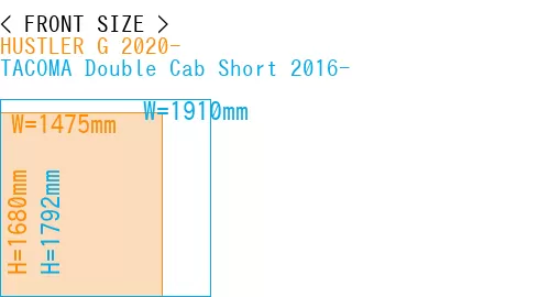 #HUSTLER G 2020- + TACOMA Double Cab Short 2016-
